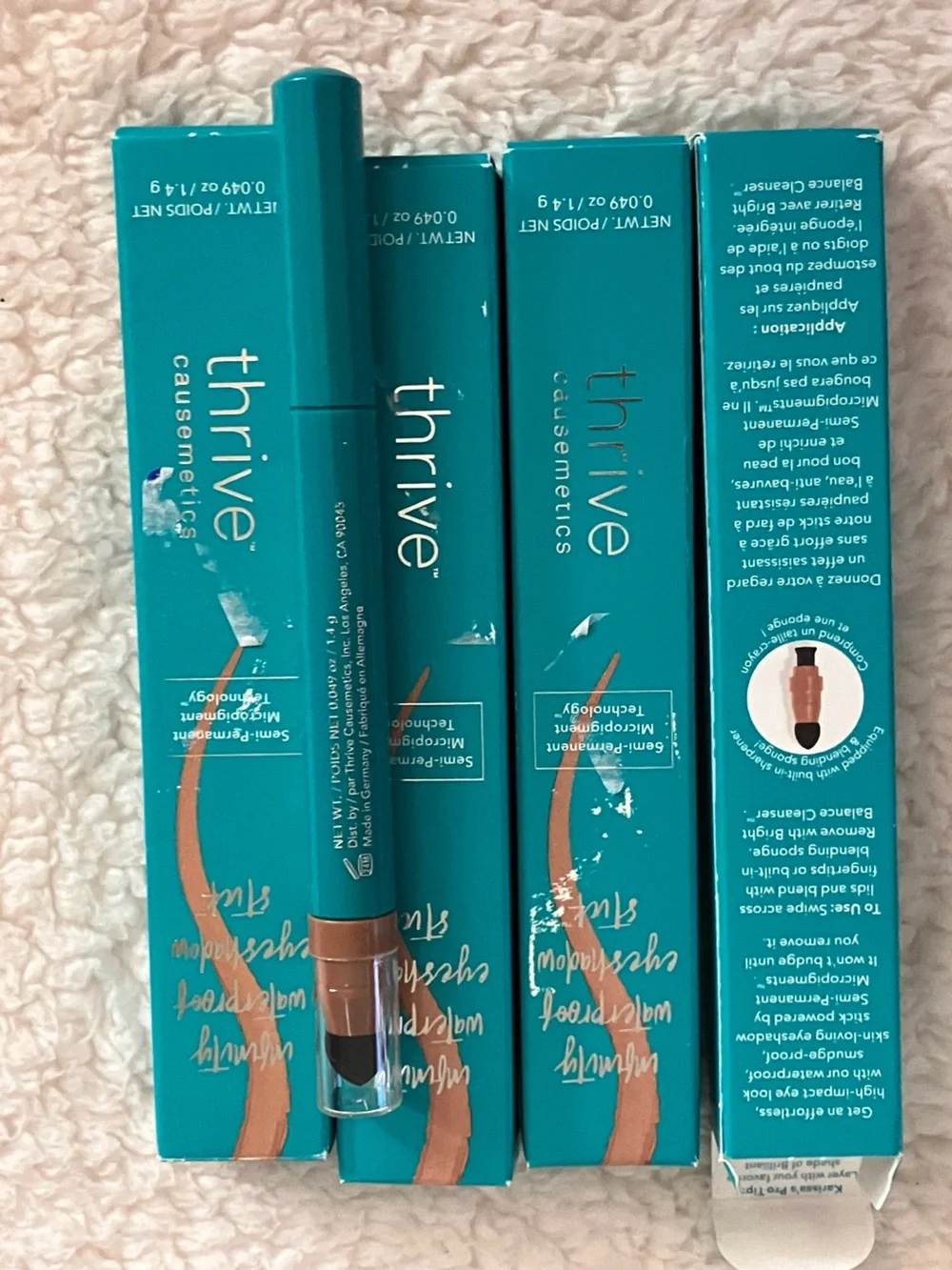 Thrive Causemetics NEW Infinity WP Eyeshadow Stick Shaney Jo Caramel Matte
